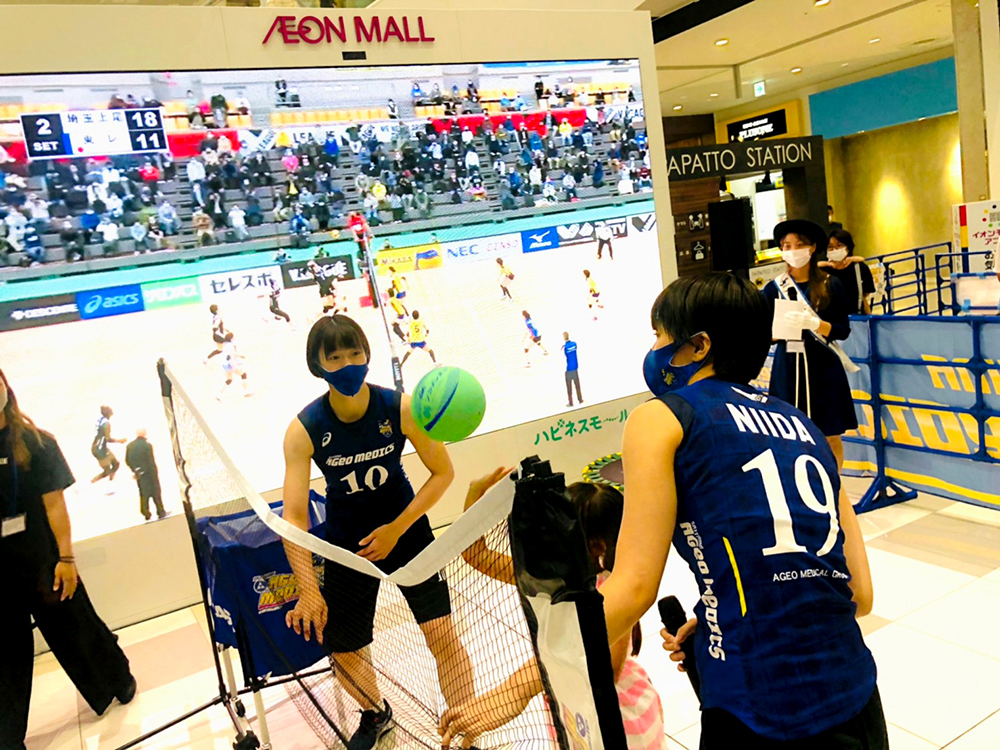 イオンモール上尾×埼玉上尾メディックス【第2弾】