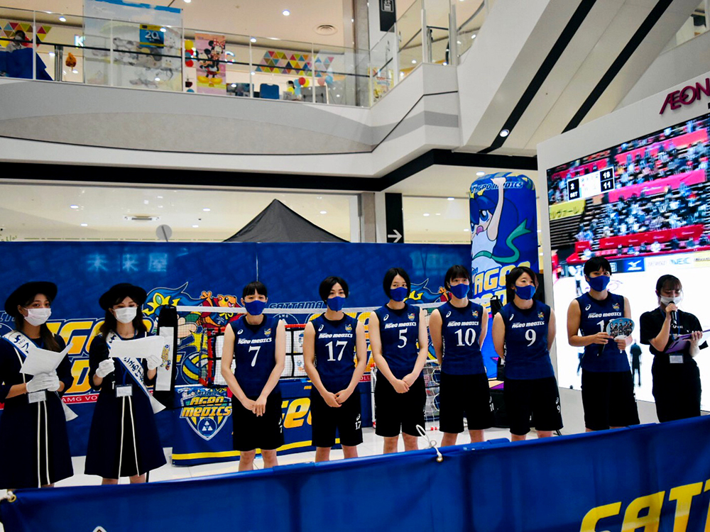 イオンモール上尾×埼玉上尾メディックス【第2弾】