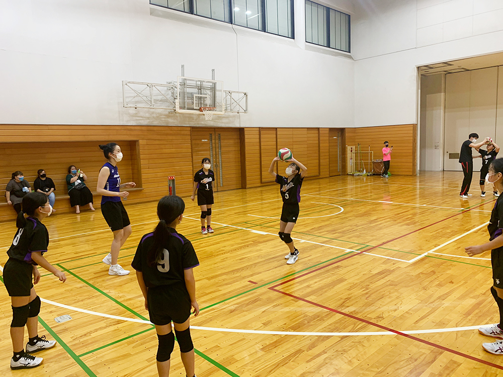 2022V・サマーリーグ女子東部大会　バレーボール教室レポート！