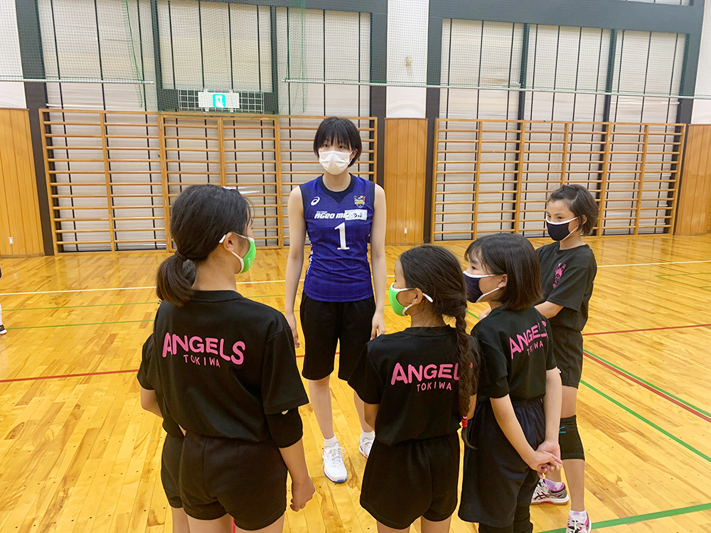 2022V・サマーリーグ女子東部大会　バレーボール教室レポート！
