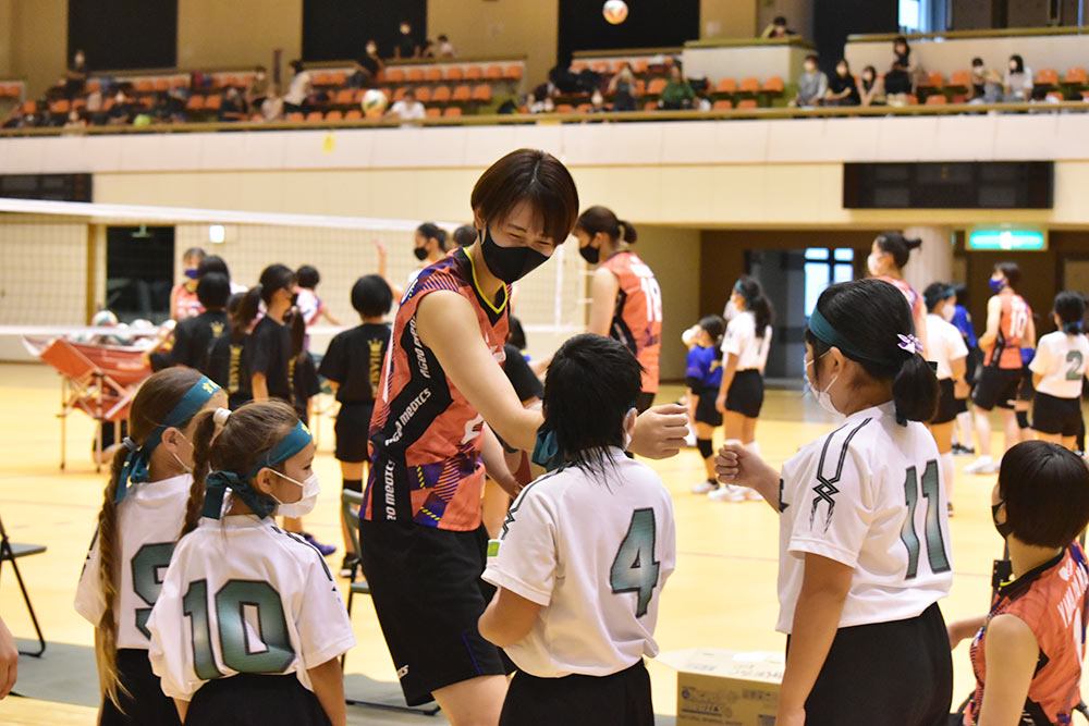 蓮田市制50周年事業インビテーションマッチ　バレーボール教室レポート！！