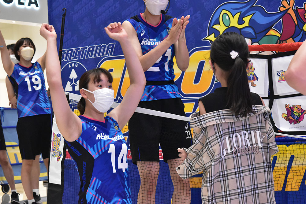 『埼玉上尾メディックスとバレーボールチャレンジ！』レポート！