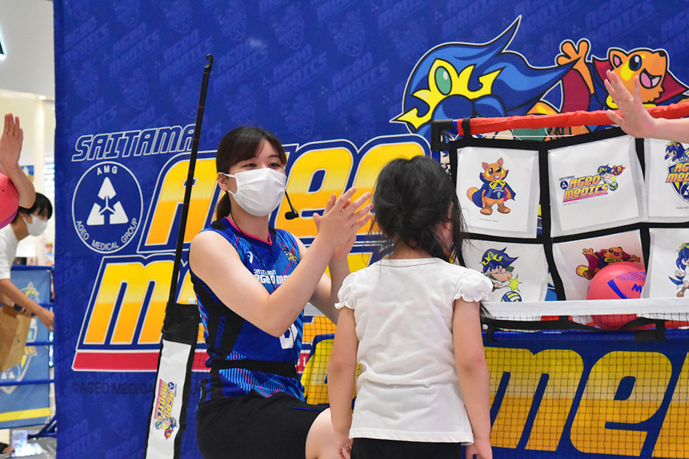 『埼玉上尾メディックスとバレーボールチャレンジ！』レポート！