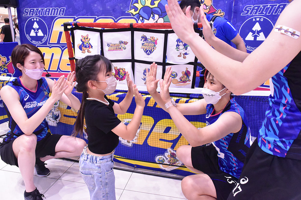 『埼玉上尾メディックスとバレーボールチャレンジ！』レポート！！