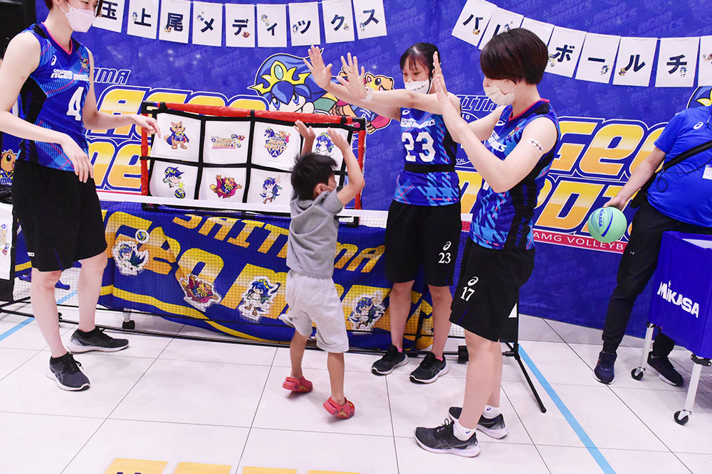 『埼玉上尾メディックスとバレーボールチャレンジ！』レポート！！