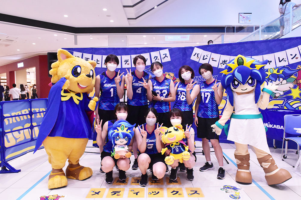 『埼玉上尾メディックスとバレーボールチャレンジ！』レポート！！
