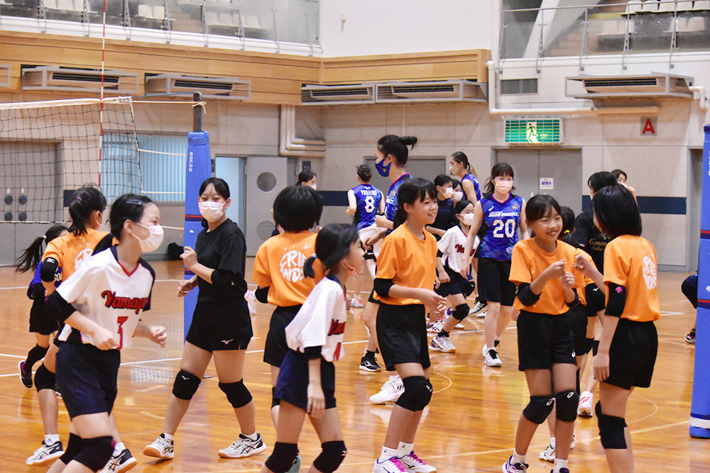 京都府バレーボール教室レポート！！