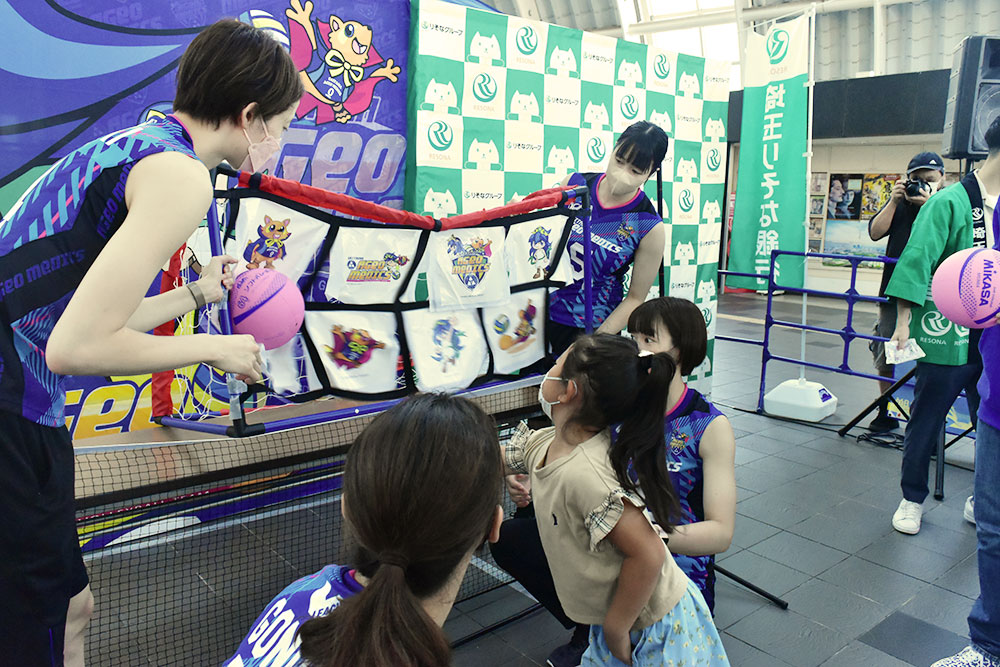 「埼玉上尾メディックスとバレーボールチャレンジ」レポート！！