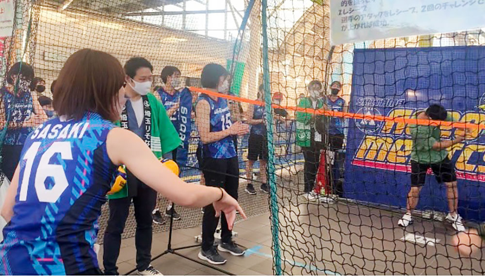 「埼玉上尾メディックスとバレーボールチャレンジ」レポート！！
