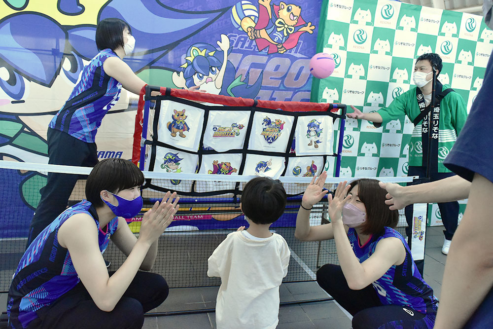 「埼玉上尾メディックスとバレーボールチャレンジ」レポート！！