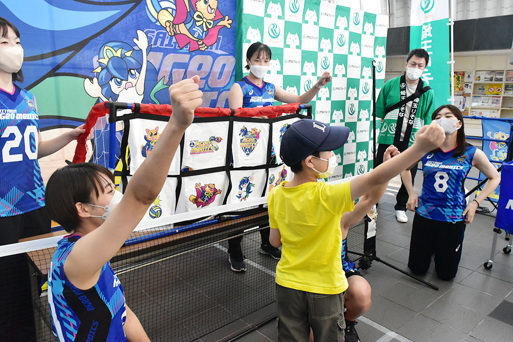 「埼玉上尾メディックスとバレーボールチャレンジ」レポート！！