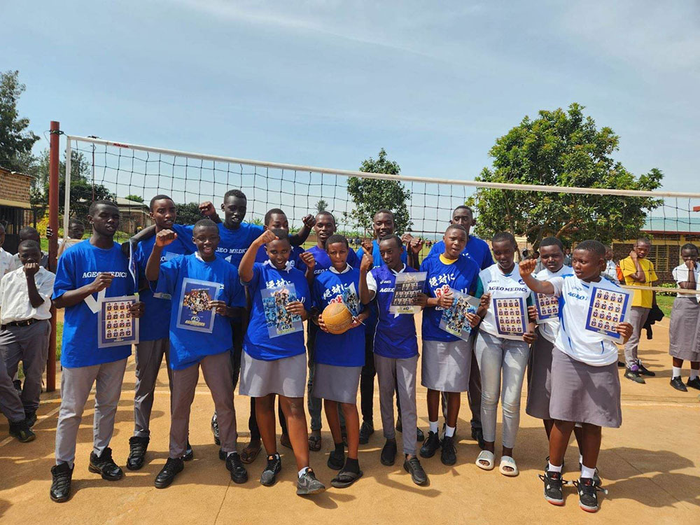 埼玉上尾メディックスの旧ウエアやグッズが各地へ届けられました【活動報告Voｌ.2】