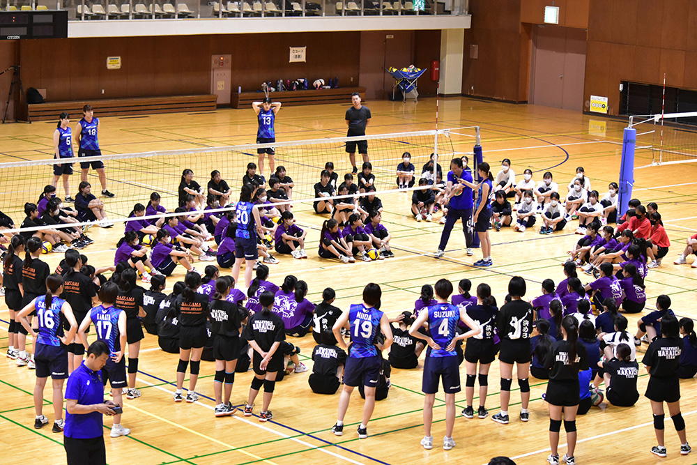 上尾市『第10回 埼玉上尾メディックスバレーボール教室』レポート！