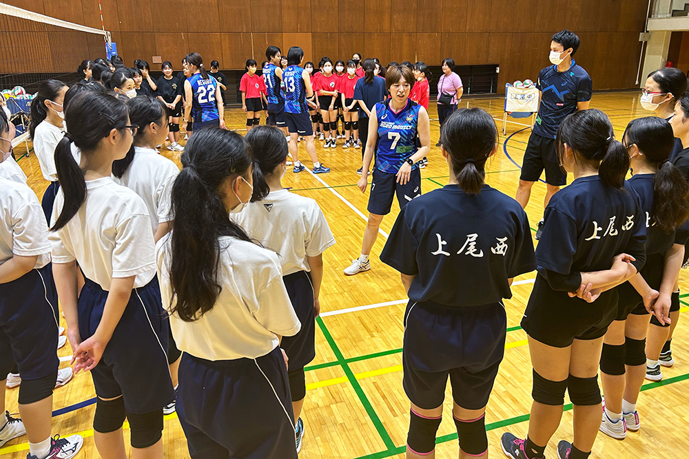 上尾市『第10回 埼玉上尾メディックスバレーボール教室』レポート！