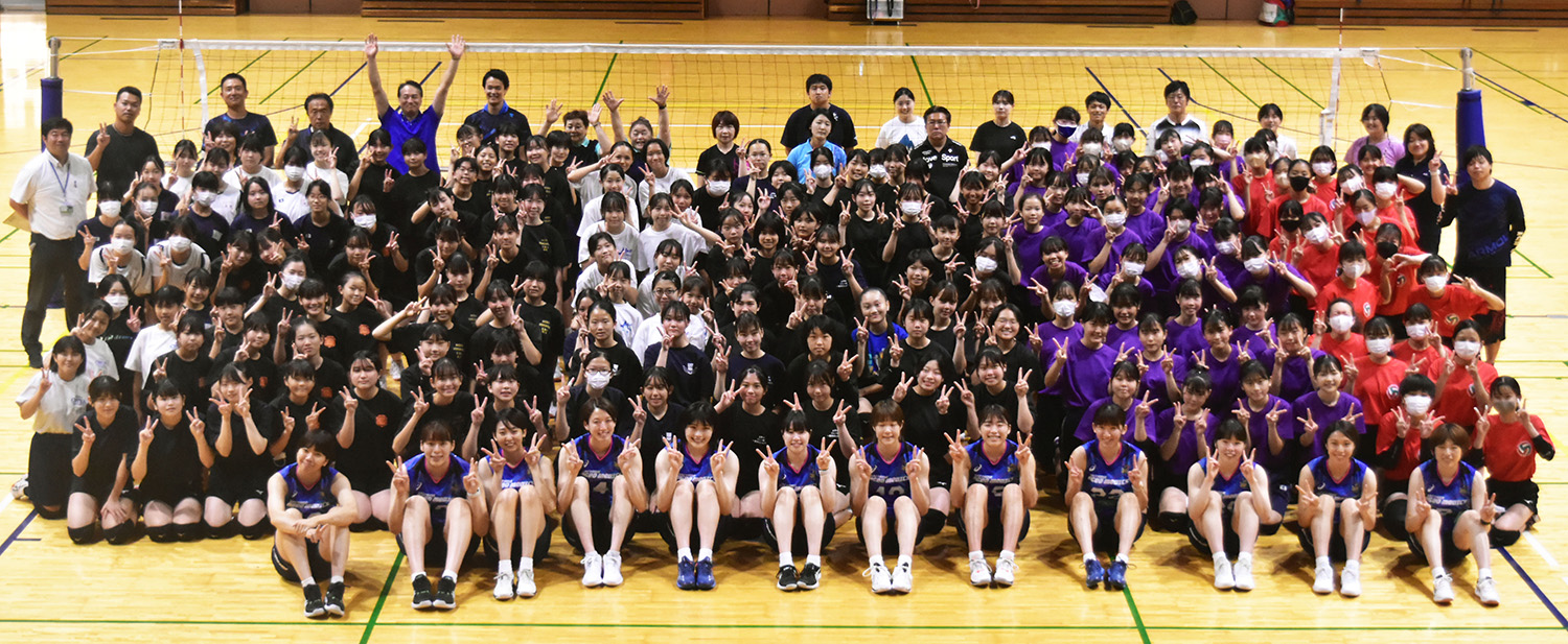 上尾市『第10回 埼玉上尾メディックスバレーボール教室』レポート！
