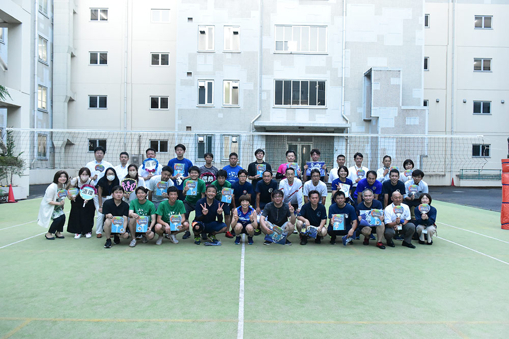 埼玉県庁 各課対抗バレーボール大会の始球式を行いました！