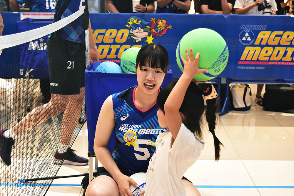 イオンモール上尾　『バレーボール体験会』レポート！