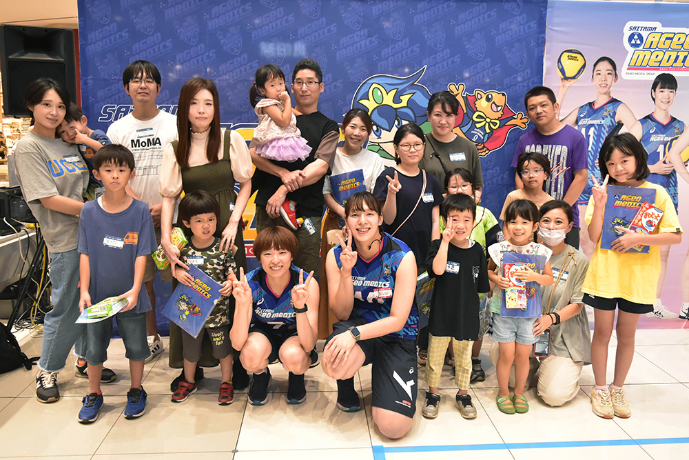 さイオンモール上尾　『バレーボール体験会』レポート！