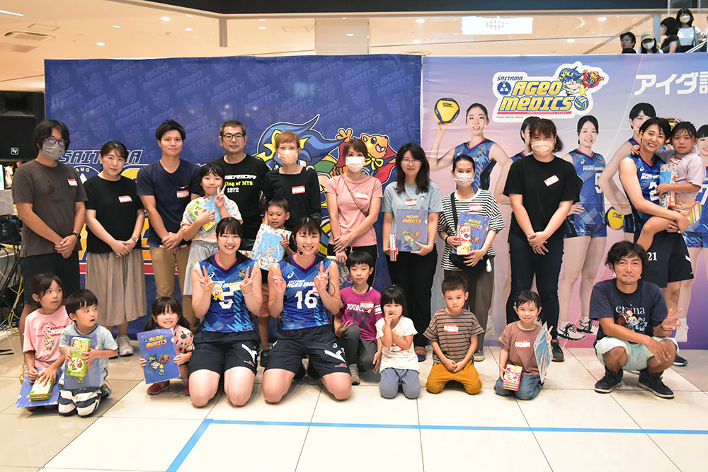 イオンモール上尾　『バレーボール体験会』レポート！