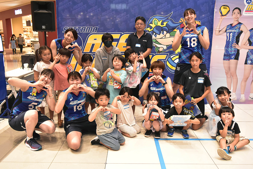 イオンモール上尾　『バレーボール体験会』レポート！