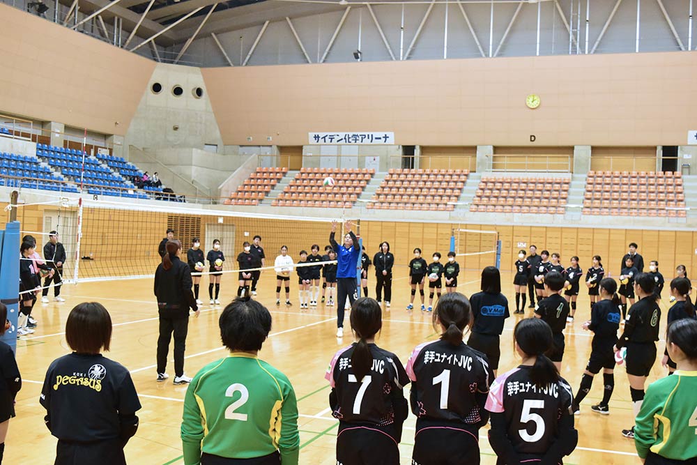 和5年度　小学6年生バレーボーラー育成講習会に参加しました！