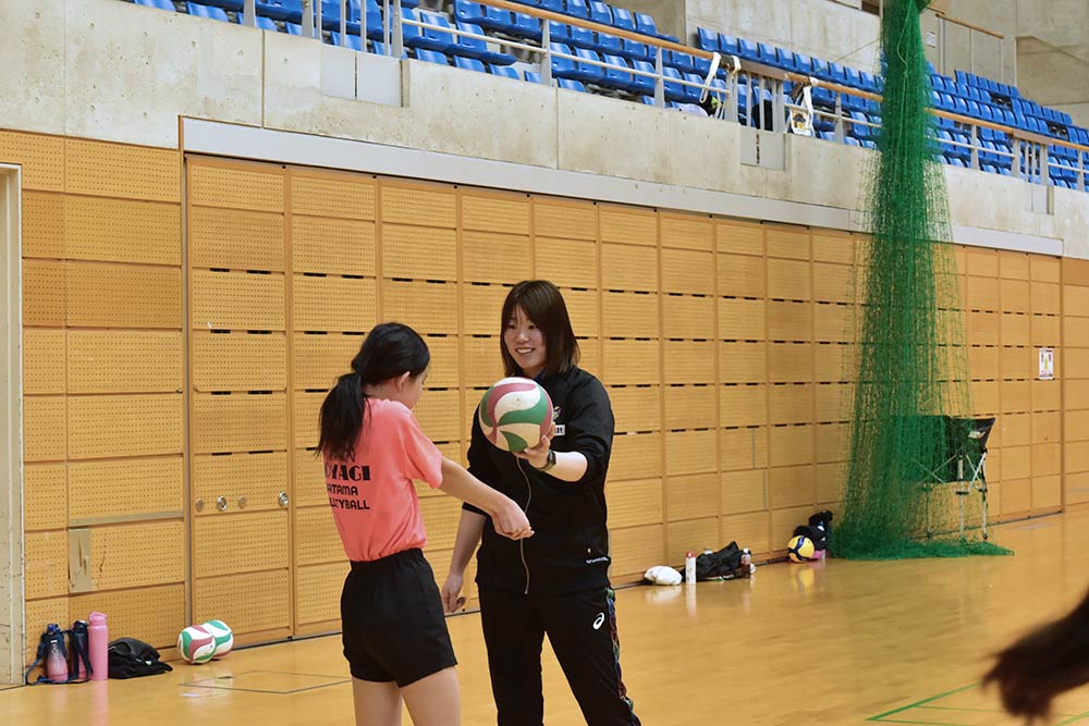 和5年度　小学6年生バレーボーラー育成講習会に参加しました！