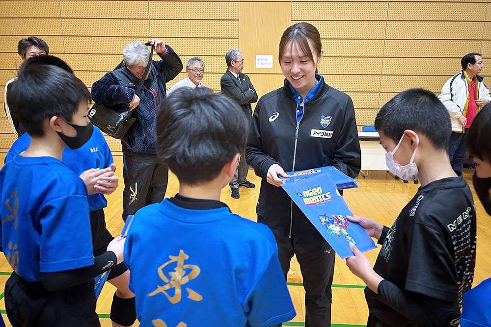 和5年度　小学6年生バレーボーラー育成講習会に参加しました！