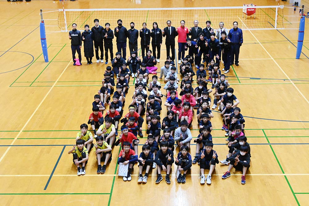 和5年度　小学6年生バレーボーラー育成講習会に参加しました！