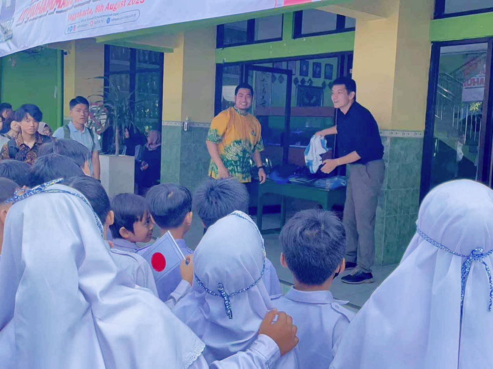 埼玉上尾メディックスの旧ウエアやグッズが各地へ届けられました【活動報告Voｌ.3】