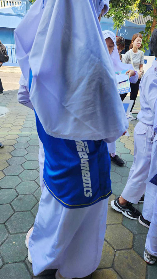 埼玉上尾メディックスの旧ウエアやグッズが各地へ届けられました【活動報告Voｌ.3】