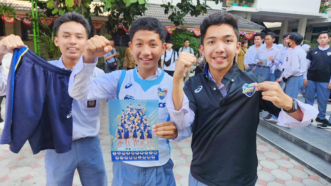 埼玉上尾メディックスの旧ウエアやグッズが各地へ届けられました【活動報告Voｌ.3】