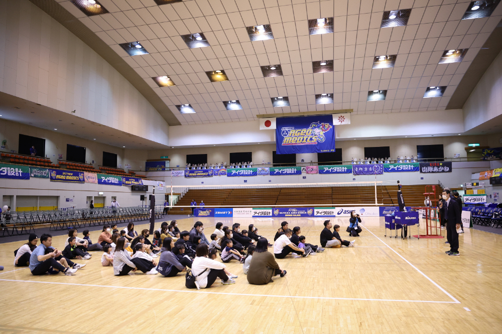 「埼玉上尾メディックスとバレーボールを楽しもう！」レポート