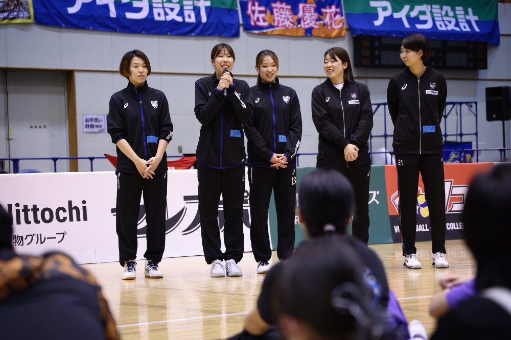 「埼玉上尾メディックスとバレーボールを楽しもう！」レポート