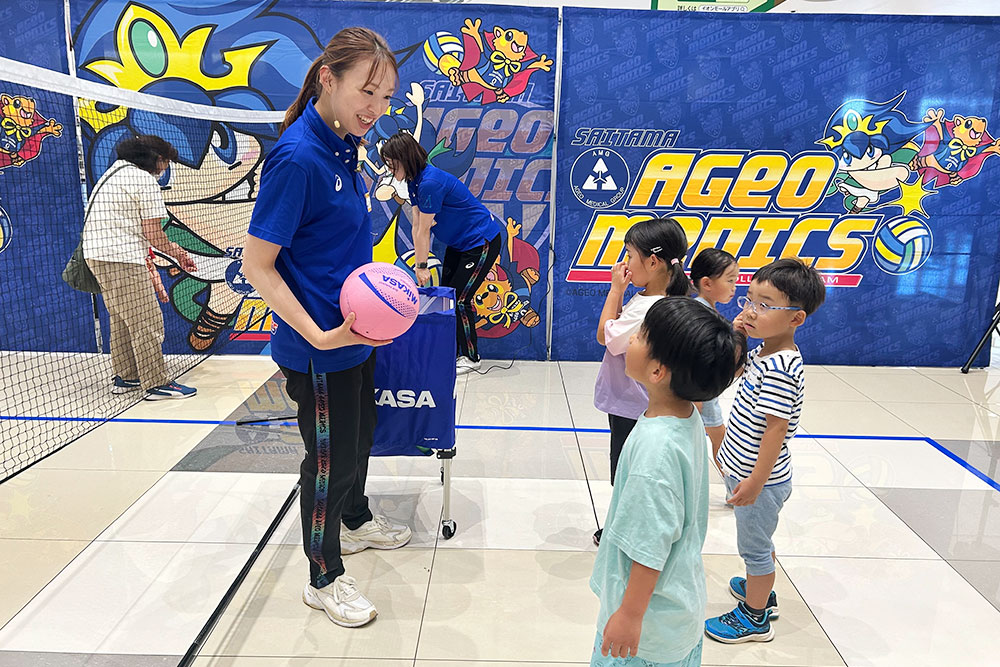 イオンモール上尾　『バレーボール体験会』レポート！