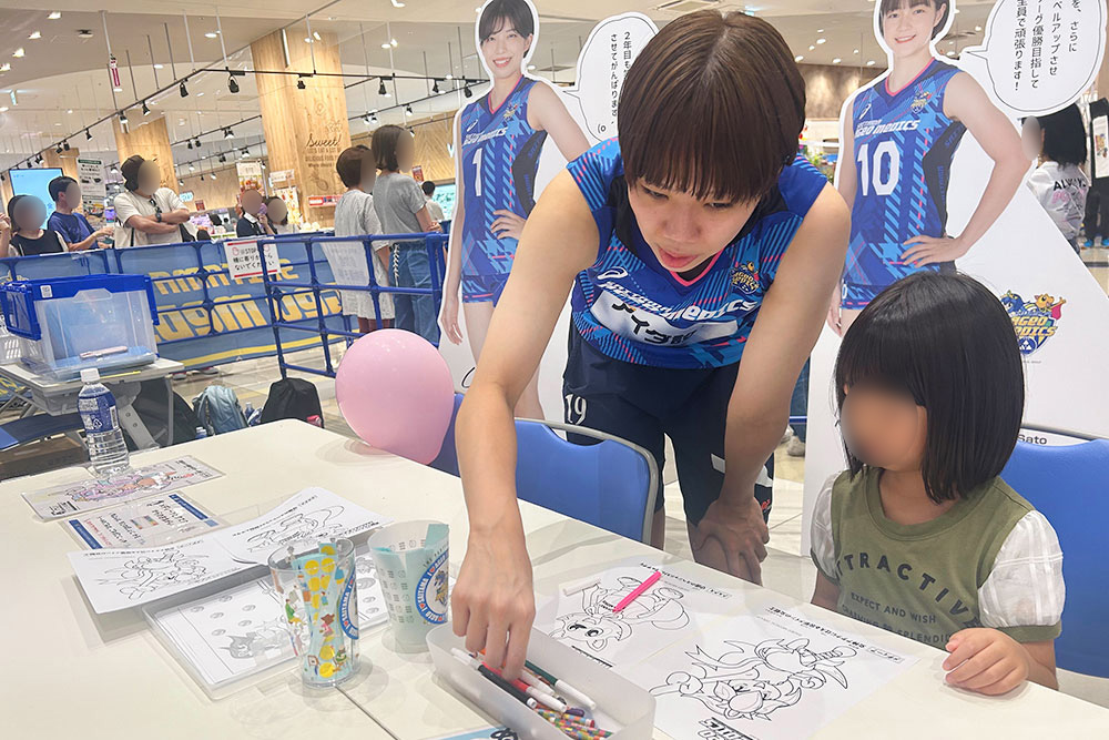 イオンモール上尾　『バレーボール体験会』レポート！