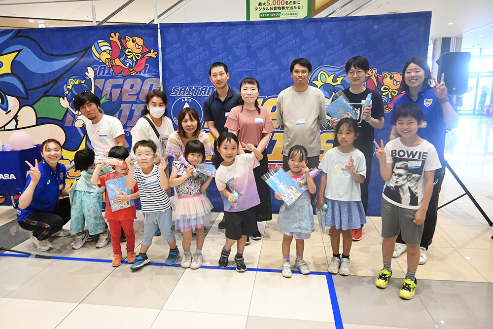 イオンモール上尾　『バレーボール体験会』レポート！