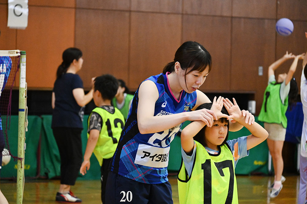 「あげおdeからだ元気フェスタ」親子ふれあいバレーボール体験教室レポート！