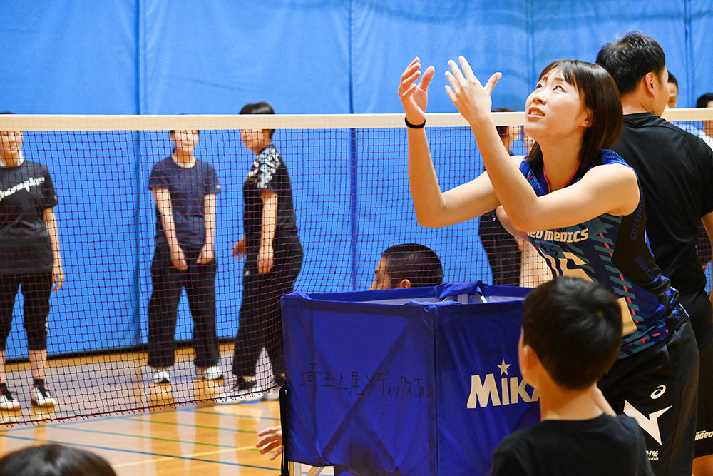 「親子で楽しむスポーツフェア」バレーボール教室レポート！