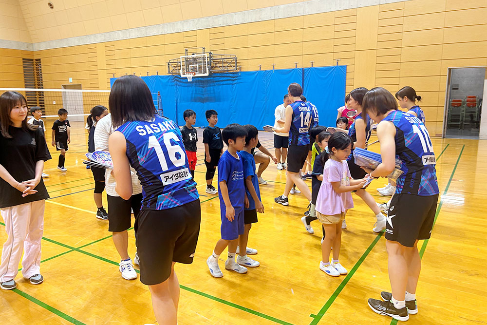 「親子で楽しむスポーツフェア」バレーボール教室レポート！