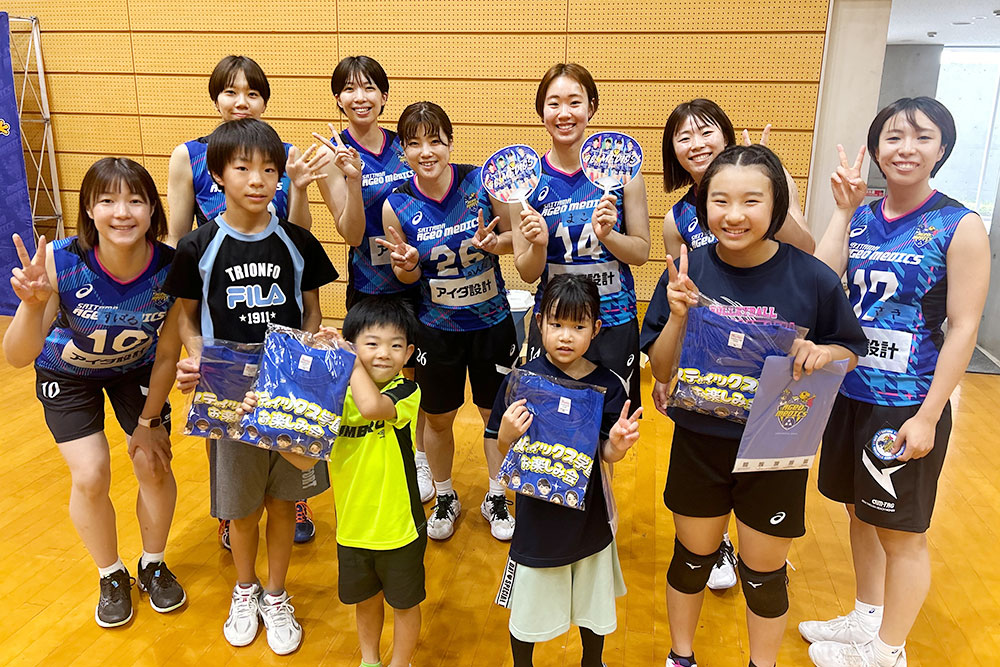 「親子で楽しむスポーツフェア」バレーボール教室レポート！