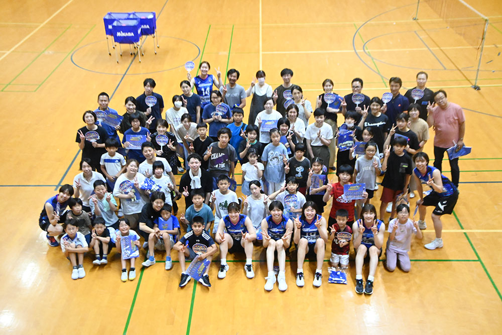 「親子で楽しむスポーツフェア」バレーボール教室レポート！