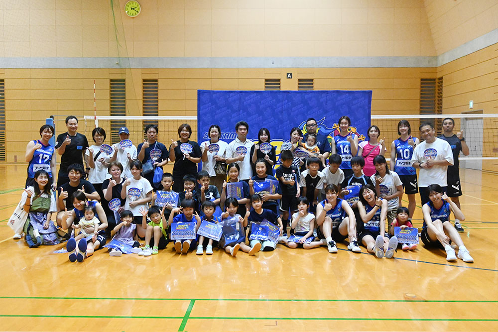 「親子で楽しむスポーツフェア」バレーボール教室レポート！