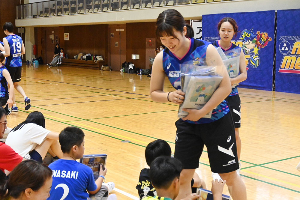 株式会社アイダ設計主催「現役選手が教える親子バレーボール教室」レポート！