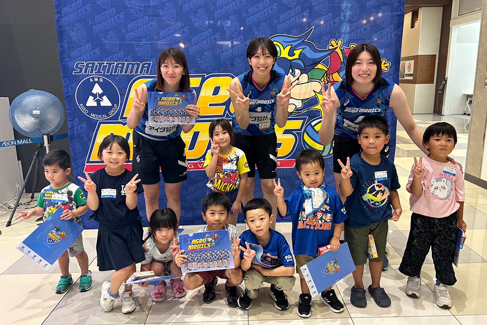 イオンモール上尾　『バレーボール体験会』レポート！