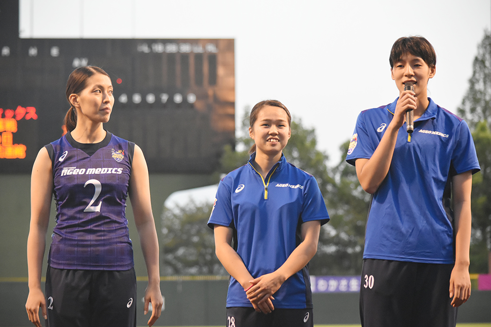 冨永こよみ選手の女子プロ野球リーグ始球式を終えて
