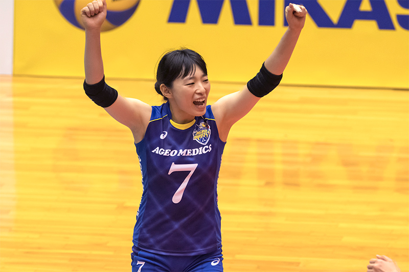 山岸あかね選手