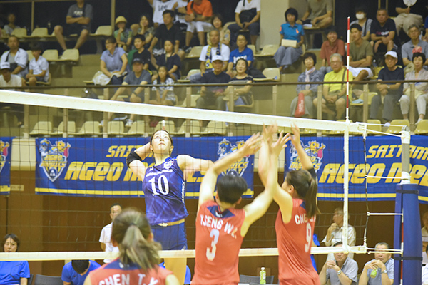 国際親善試合 埼玉上尾メディックス対チャイニーズタイペイ