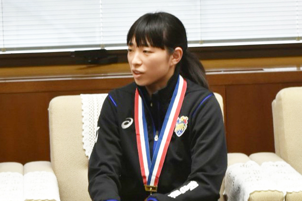 山岸あかね選手