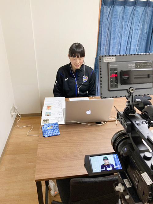 「ロッカールーム」～もう一つの仲間たち～に山岸あかね選手が出演