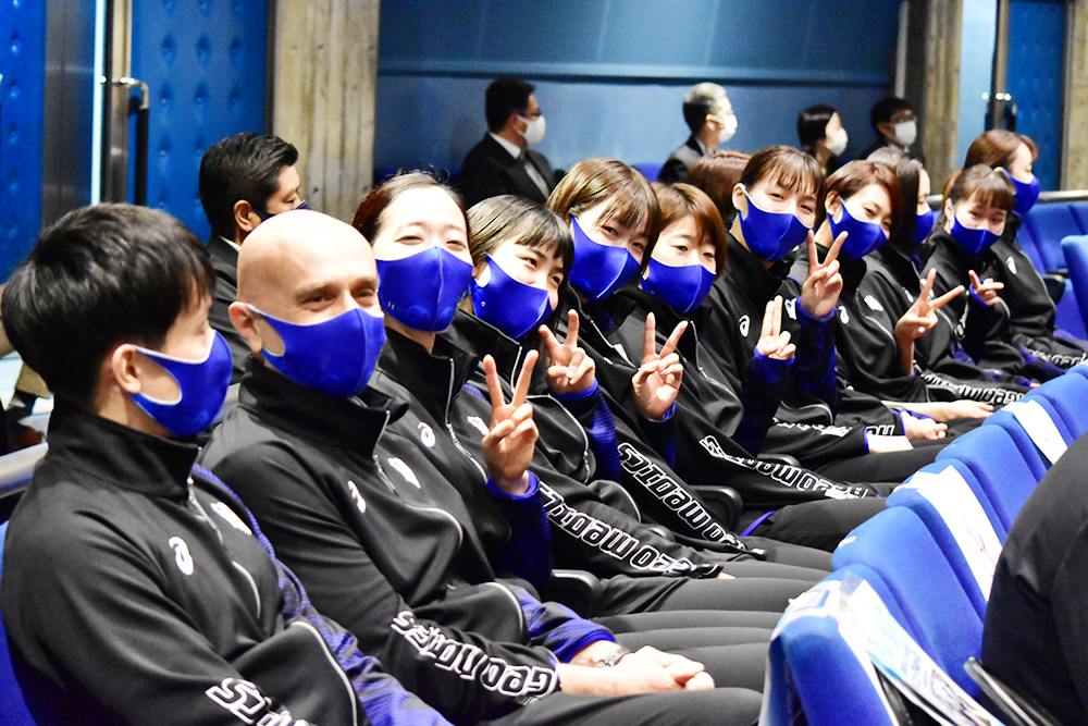 上尾市栄誉賞贈呈式